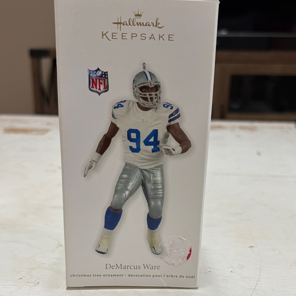Hallmark Keepsake 2011 DeMarcus Ware (Dallas Cowboys) NFL Christmas ornament